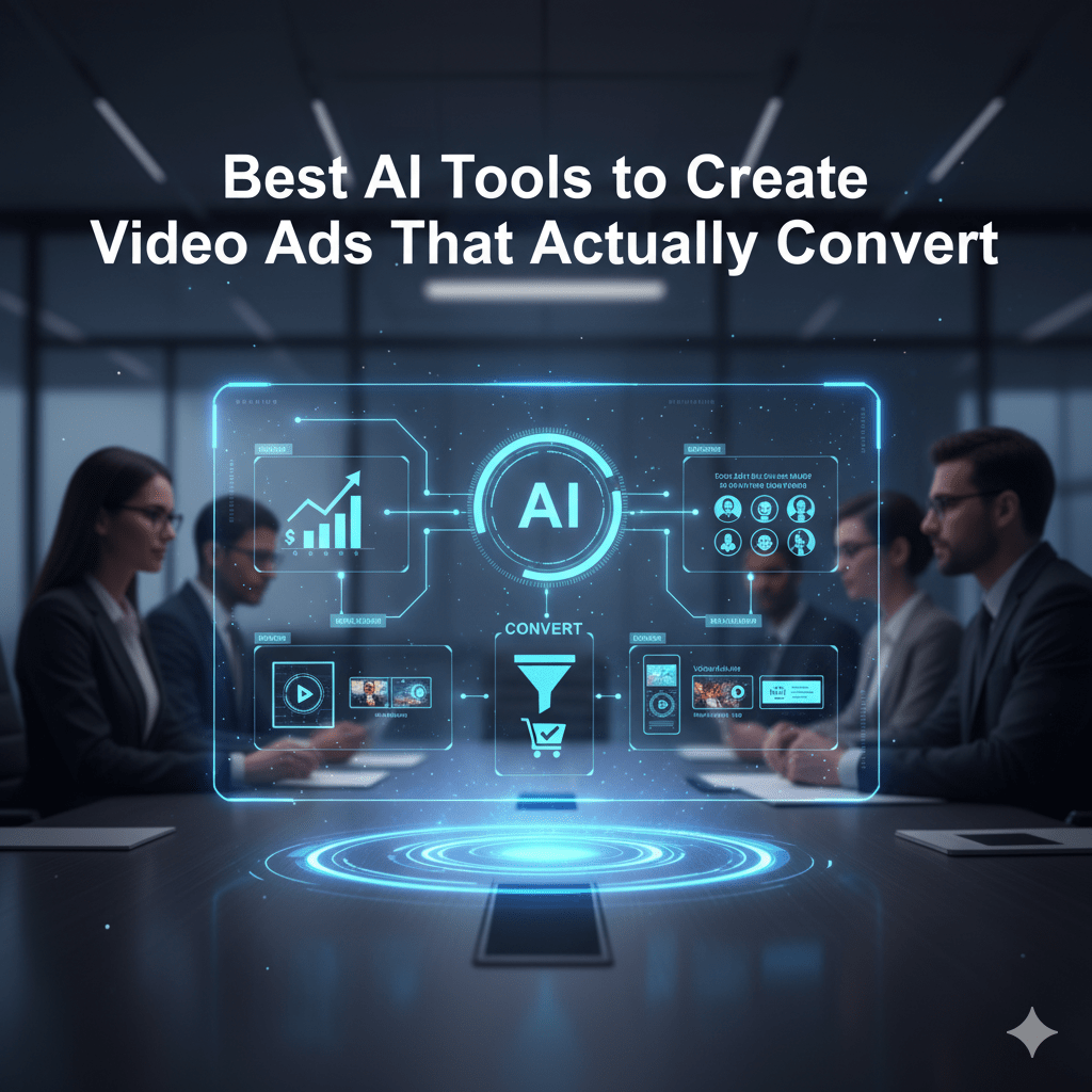 Best AI Tools to Create Video Ads That Actually&nbsp;Convert
